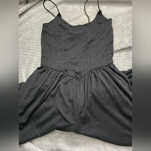 Black Sleeveless Jumpsuit